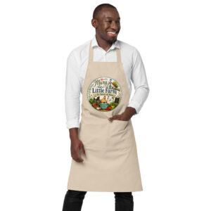 Organic cotton apron